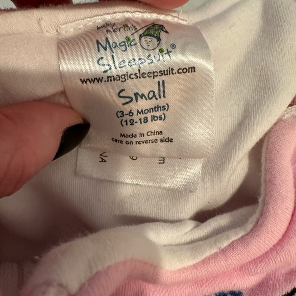 TWO - Set of Baby Merlin Magic Sleep Suits - Picture 2 of 4